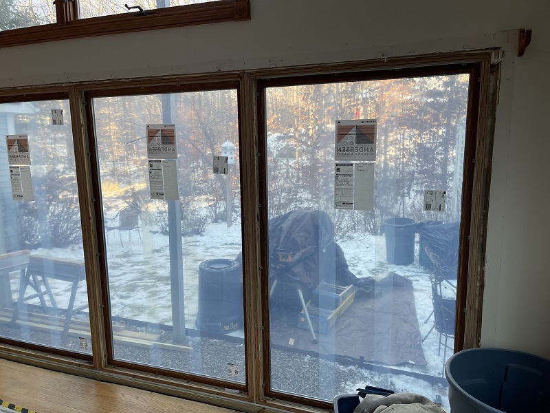 OSI foam around the window